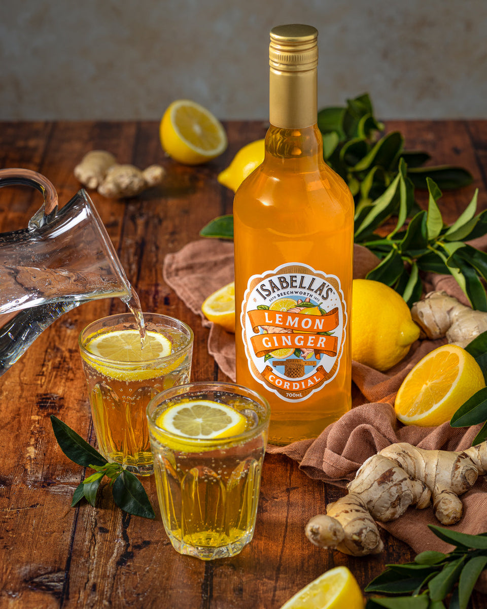 Lemon Ginger Cordial