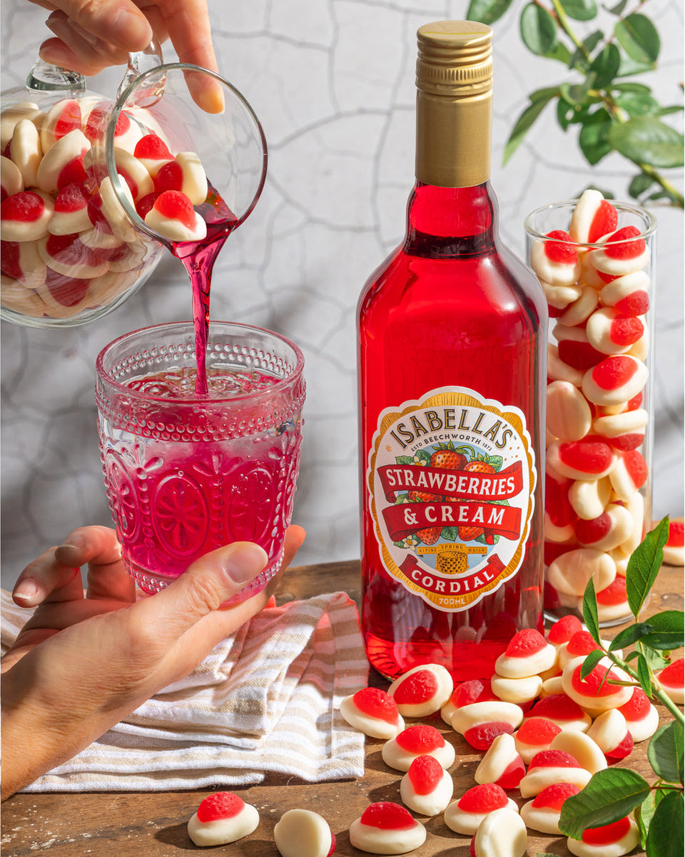 Strawberries & Cream Cordial
