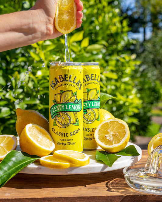 Zesty Lemon Classic Soda