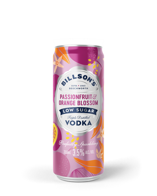 Vodka with Passionfruit & Orange Blossom Low Sugar
