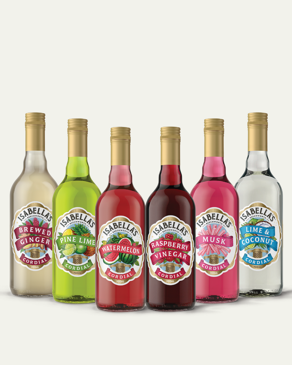 Cordial Cocktail Mixers 6 Pack