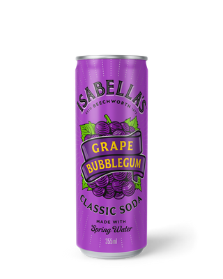 Grape Bubblegum Classic Soda