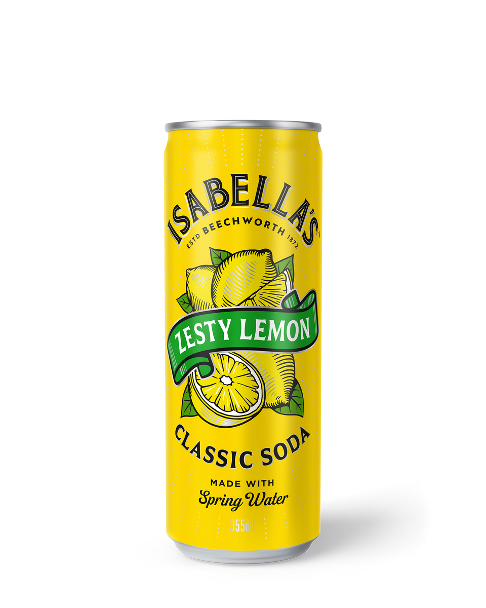 Zesty Lemon Classic Soda